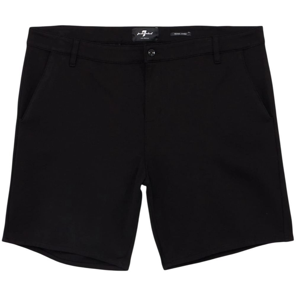 7 For All Mankind Mens 36 Black Shorts Casual Chino Style